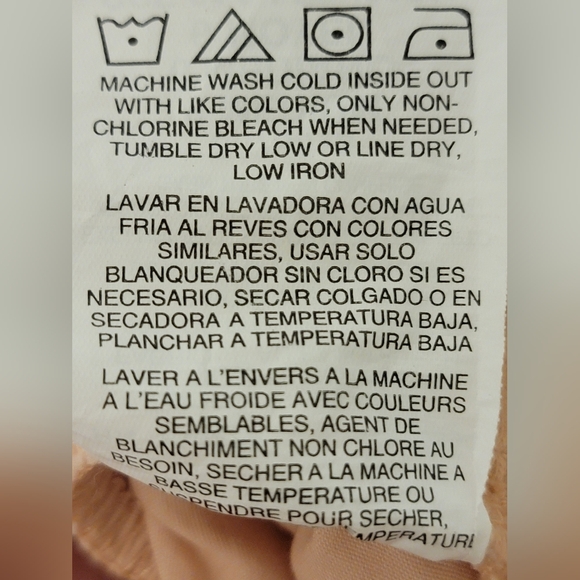 Lee Relaxed Fit Mid Rise Capris Size 6M - Picture 10 of 10